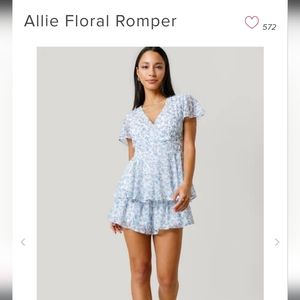 Floral Romper